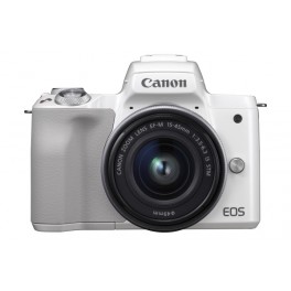 Canon EOS M50 + 15-45mm f/3.5-6.3 IS STM white