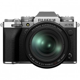 Fujifilm X-T5 Kit with Fujinon XF 16-80mm f/4 R OIS WR (Silver)