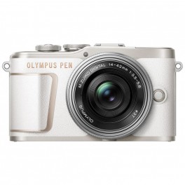 Olympus PEN E-PL10 + ED 14-42mm EZ PANCAKE (White)