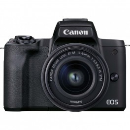 Canon EOS M50 Mark II + EF-M 15-45 mm Black