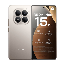 Xiaomi Redmi Note 15 Pro 4G Dual Sim 8GB RAM 256GB Titanium Color